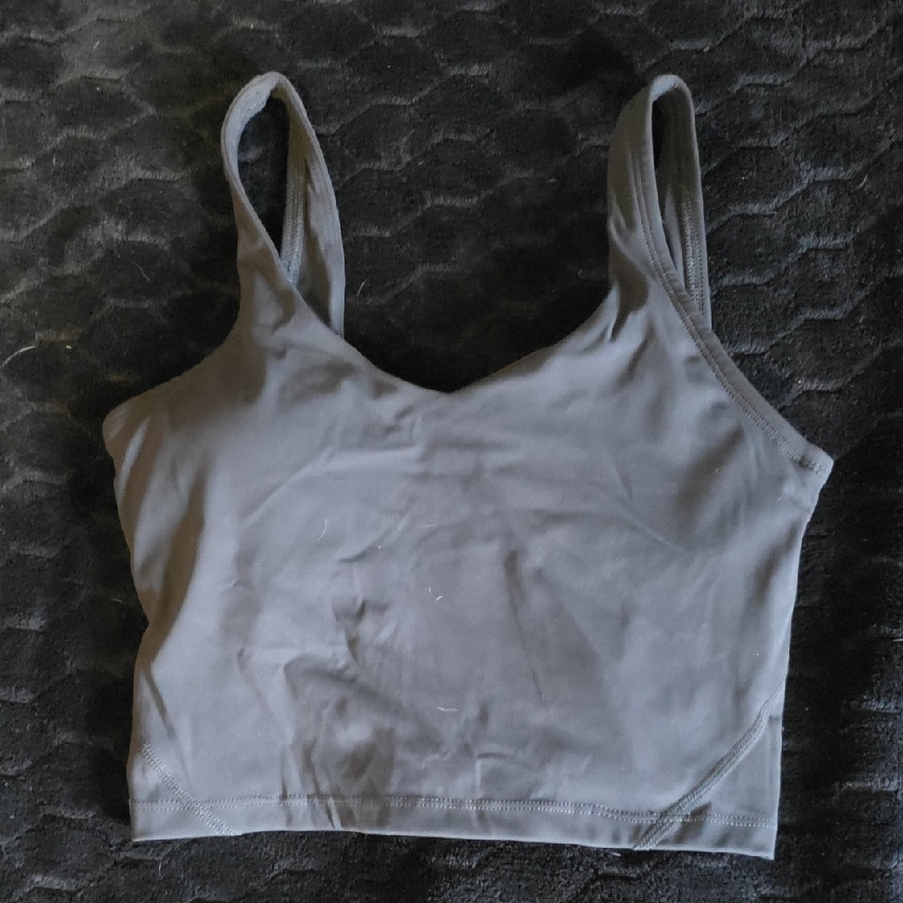 Women’s Scoop Neck Tank Top - Gray